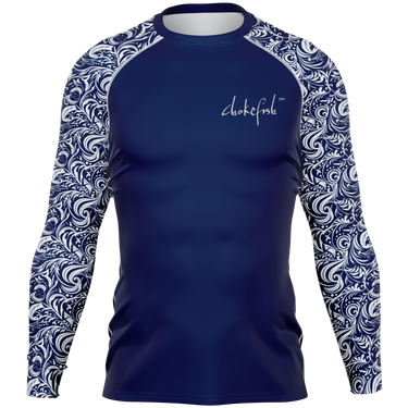 Chokefish™ Long Sleeve Rashguard Maori Men's Shirt-006